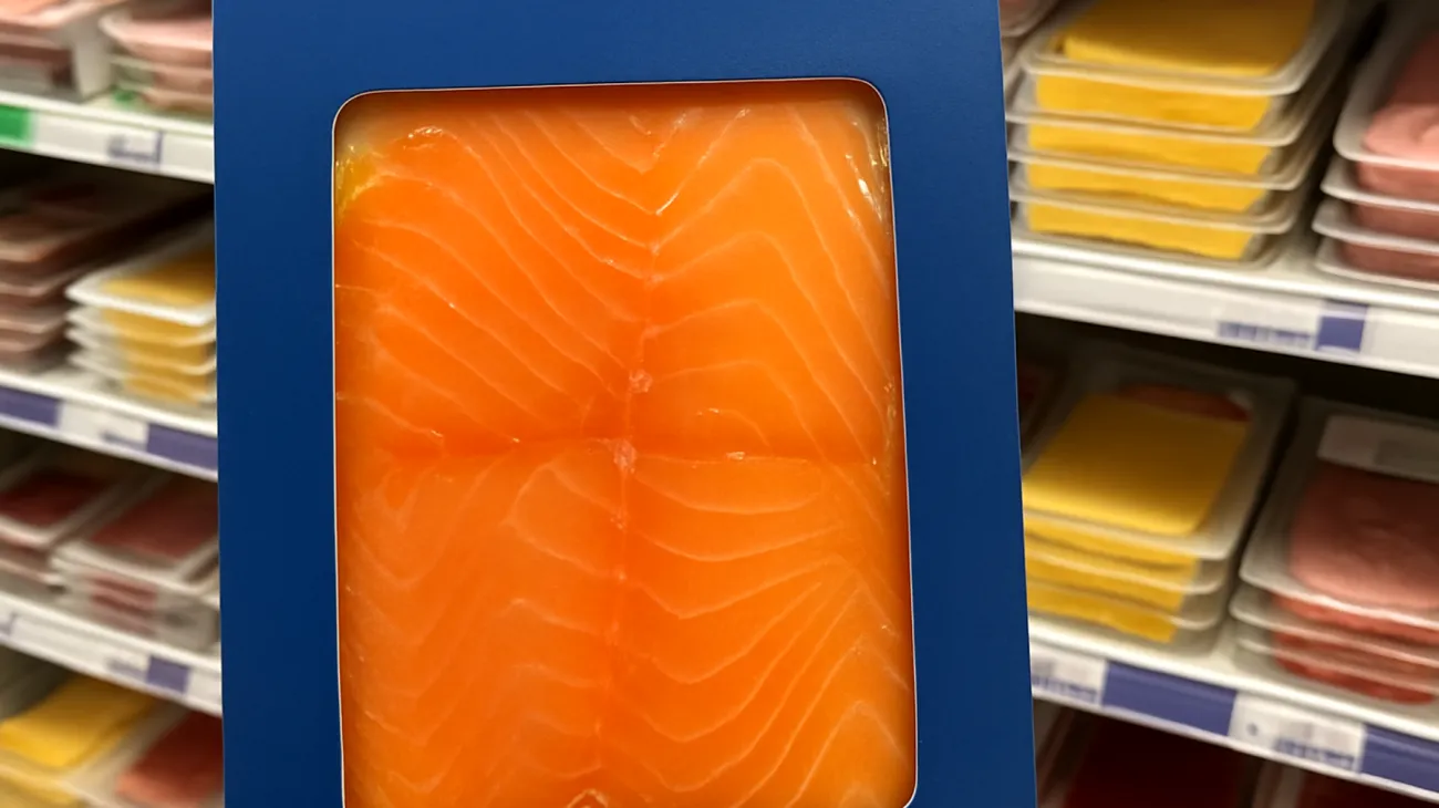 Geräucherter Lachs"