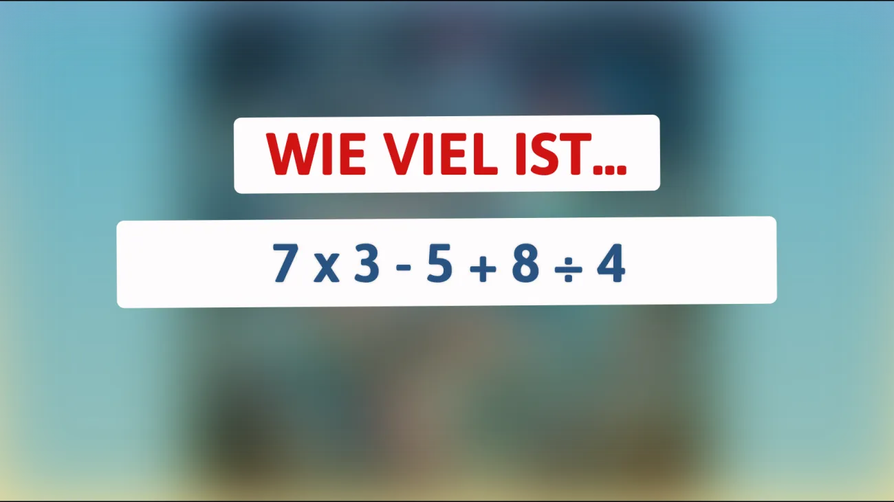 Kannst du dieses mathematische Rätsel lösen, das selbst klügste Köpfe ins Grübeln bringt?"